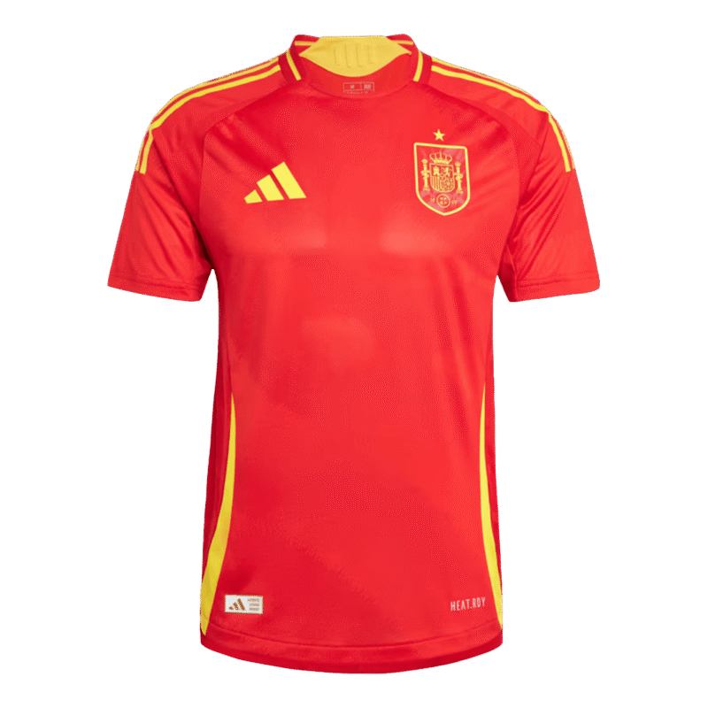 Spain Home Authentic Soccer Jersey EURO 2024