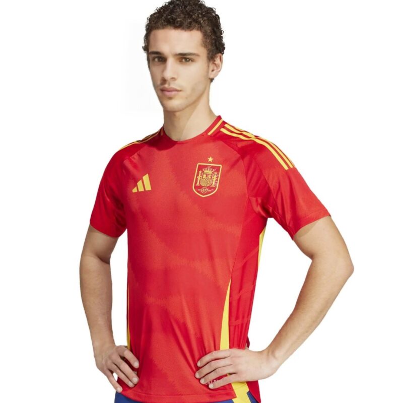 Spain Home Authentic Soccer Jersey EURO 2024
