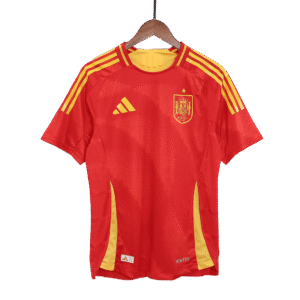 Spain Home Authentic Soccer Jersey EURO 2024