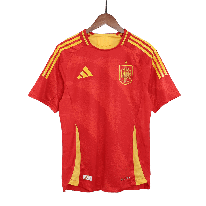Spain Home Authentic Soccer Jersey EURO 2024