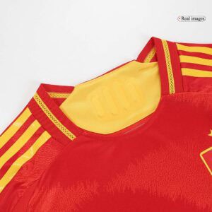 WILLIAMS JR. #17 Spain Home Authentic Soccer Jersey EURO 2024