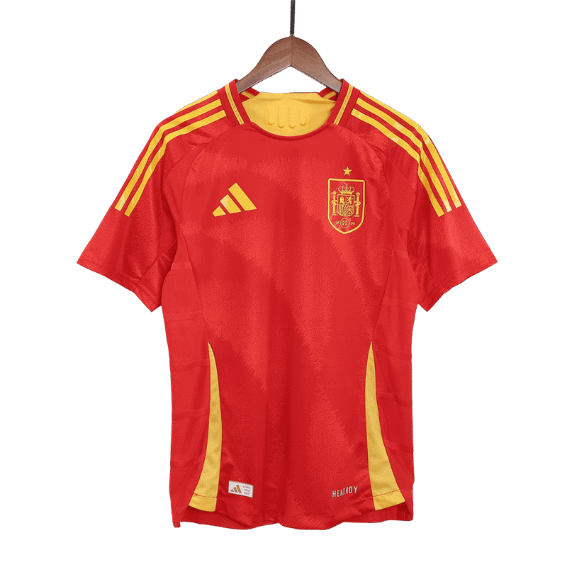 WILLIAMS JR. #17 Spain Home Authentic Soccer Jersey EURO 2024