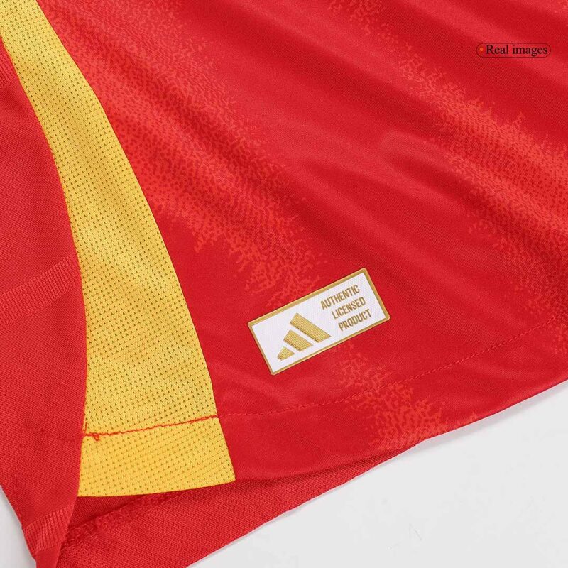 WILLIAMS JR. #17 Spain Home Authentic Soccer Jersey EURO 2024