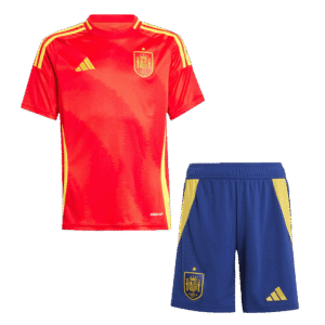 Spain Home Kids Soccer Jerseys Kit EURO 2024