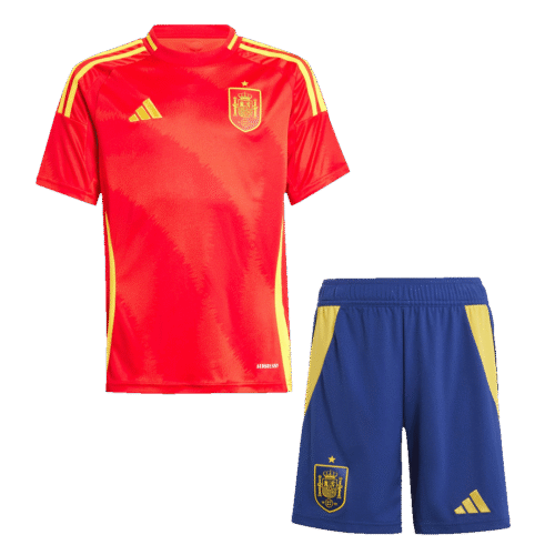 Spain Home Kids Soccer Jerseys Kit EURO 2024
