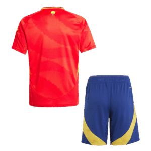 Spain Home Kids Soccer Jerseys Kit EURO 2024