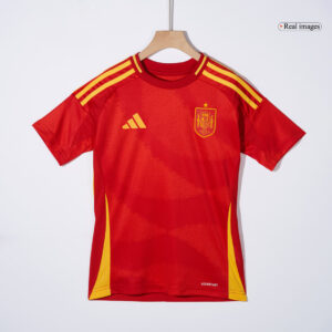 Spain Home Kids Soccer Jerseys Full Kit EURO 2024
