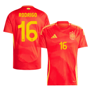 RODRIGO #16 Spain Home Soccer Jersey EURO 2024