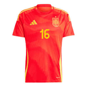 RODRIGO #16 Spain Home Soccer Jersey EURO 2024