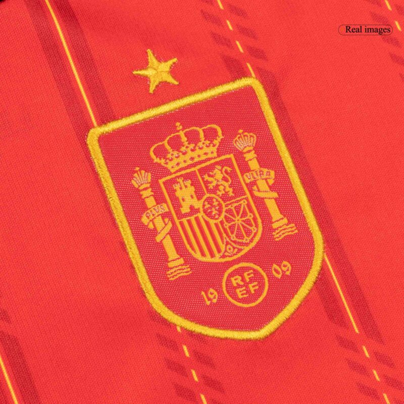 Kid's Spain Home Soccer Jersey Kit(Jersey+Shorts+Socks) World Cup 2026 Red