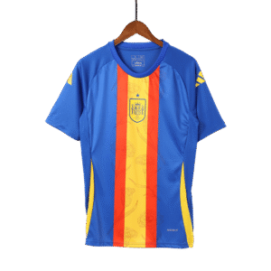 Spain Pre-Match Soccer Jersey EURO 2024 Blue