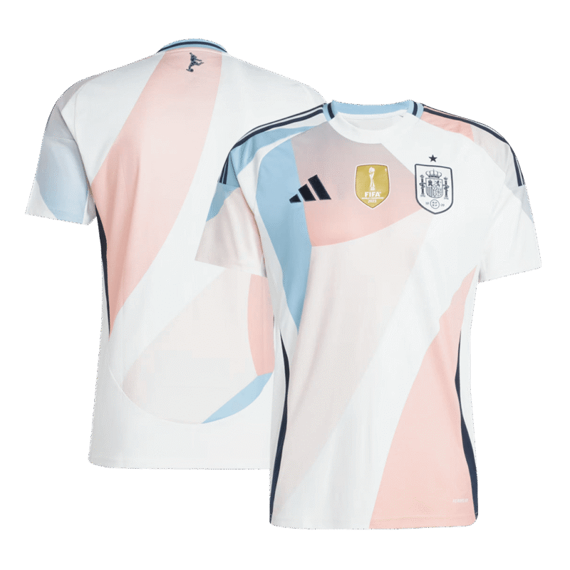 Spain Away Soccer Jersey 2025 Women's Euro