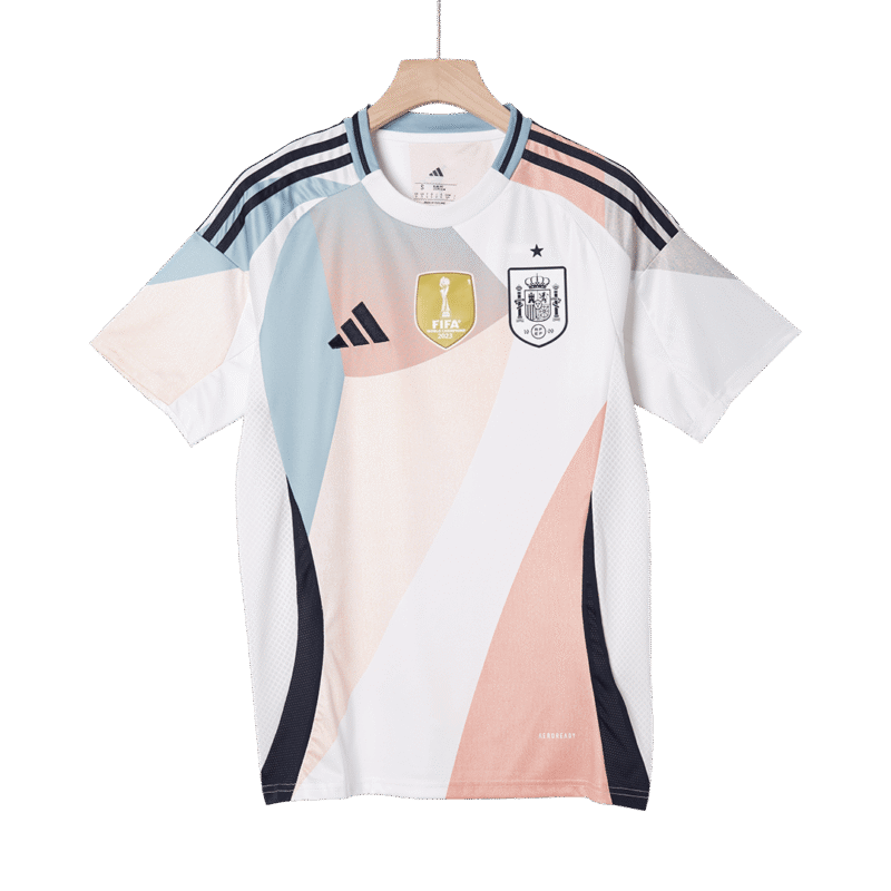 Spain Away Soccer Jersey 2025 Women's Euro