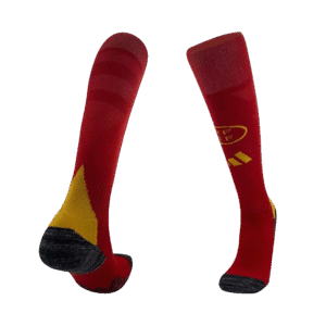 Spain Home Soccer Socks 2024