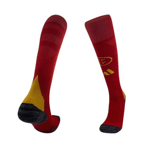 Spain Home Soccer Socks 2024