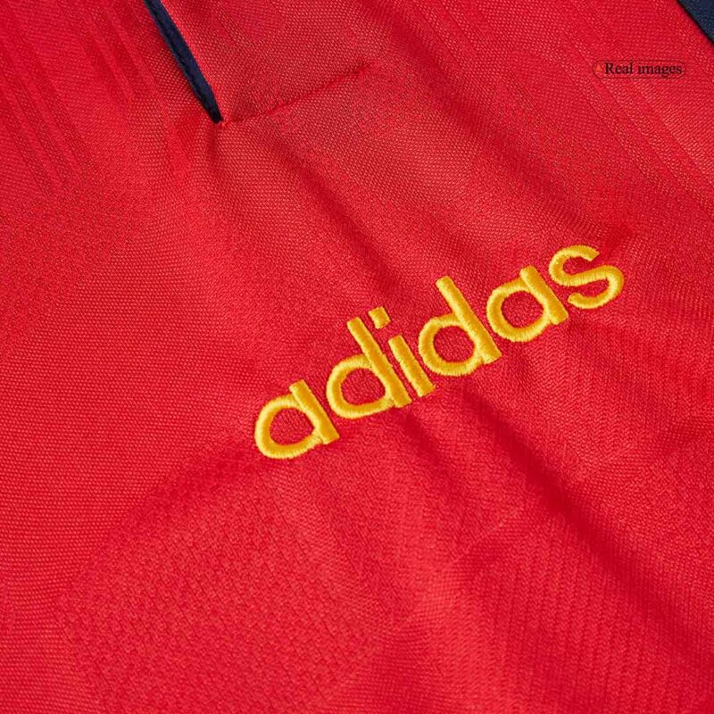Vintage Soccer Jersey Spain Home 1996