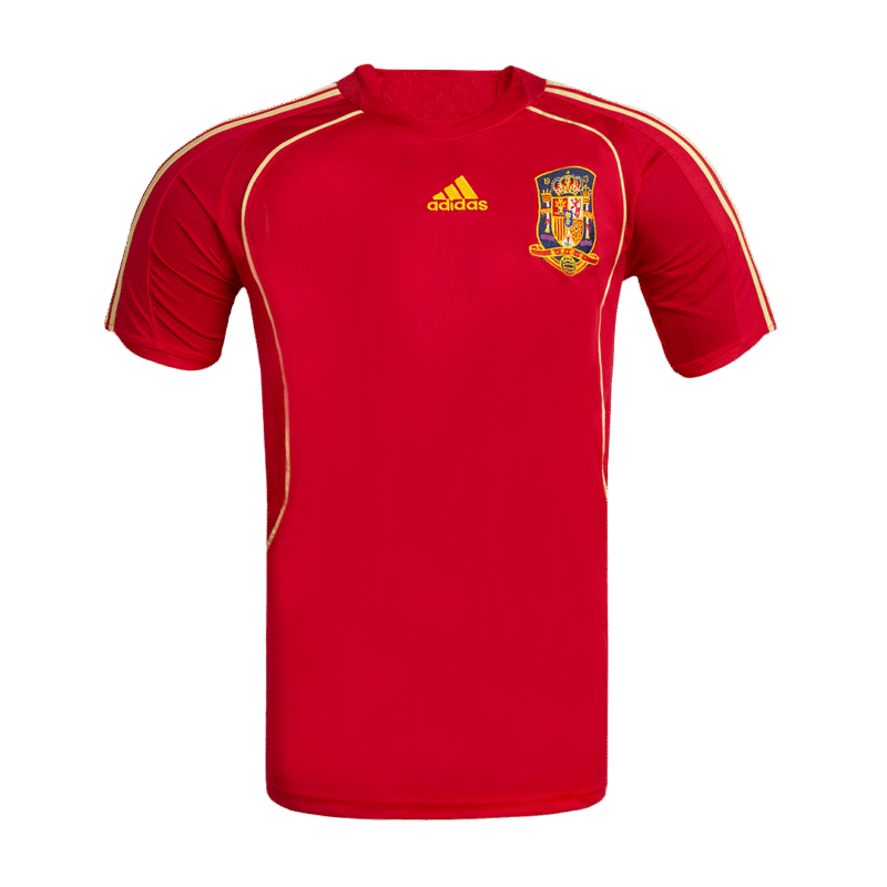 Vintage Soccer Jersey Spain Home 2008