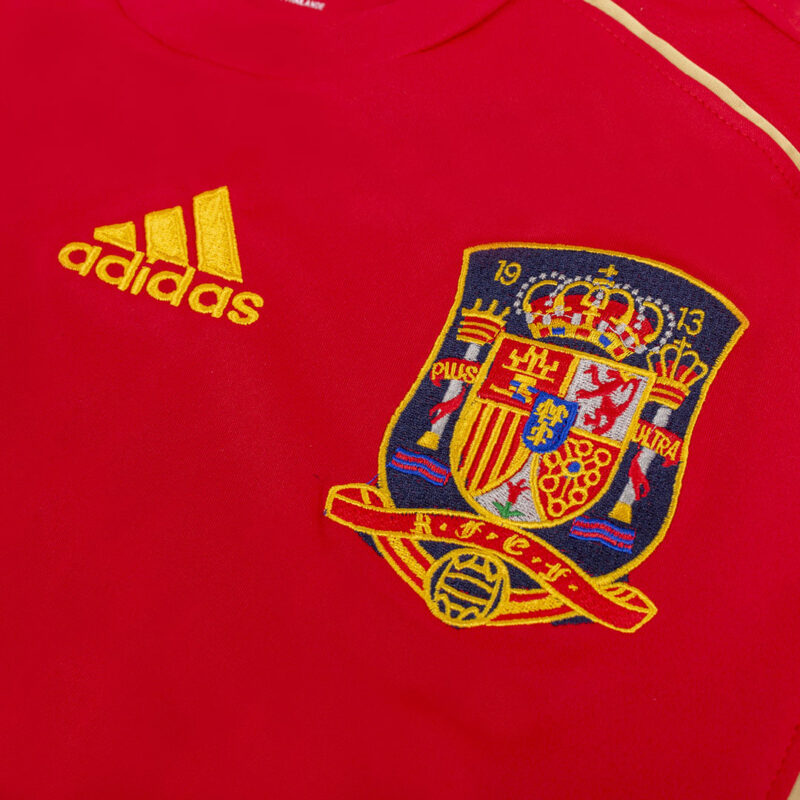 Vintage Soccer Jersey Spain Home 2008