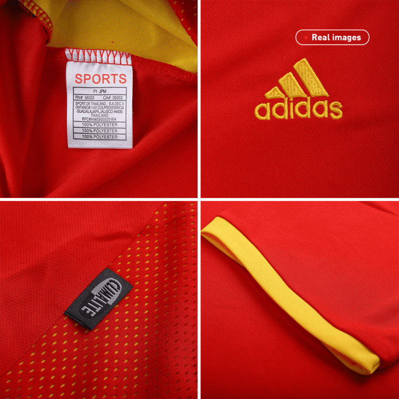 Vintage Soccer Jersey Spain Home 2002