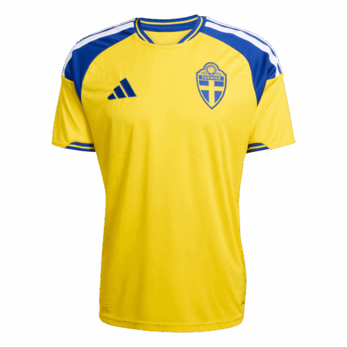 Sweden Home Soccer Jersey World Cup 2026 Yellow