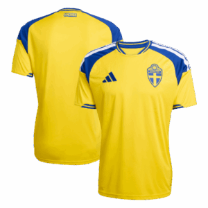 Sweden Home Soccer Jersey World Cup 2026 Yellow