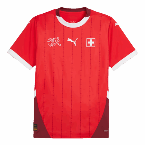 Switzerland Home Soccer Jersey  Replica 2024/25