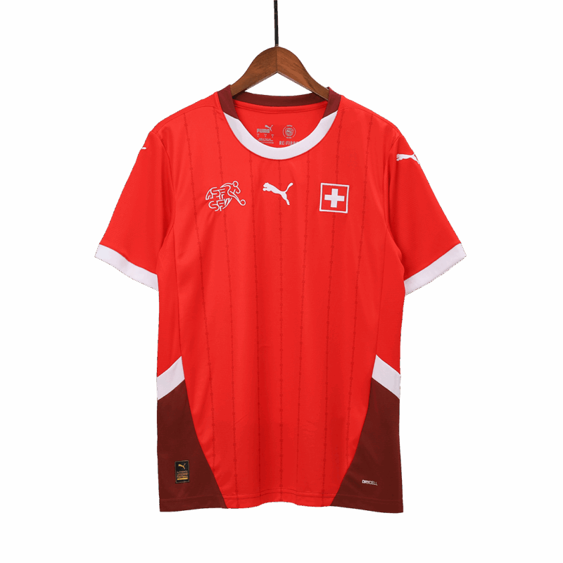 Switzerland Home Soccer Jersey  Replica 2024/25