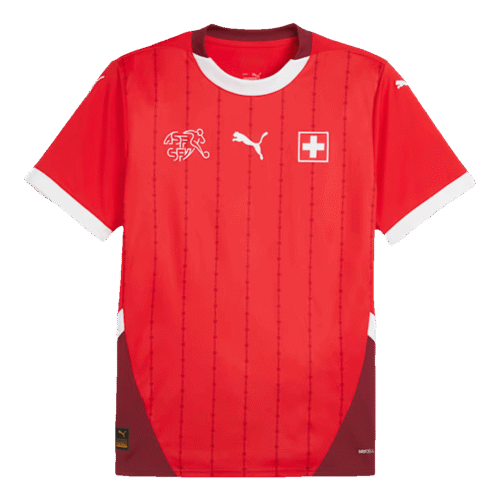 Switzerland Home Soccer Jersey EURO 2024