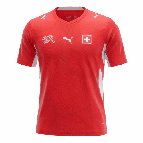 Switzerland Home Soccer Jersey World Cup 2026 Red