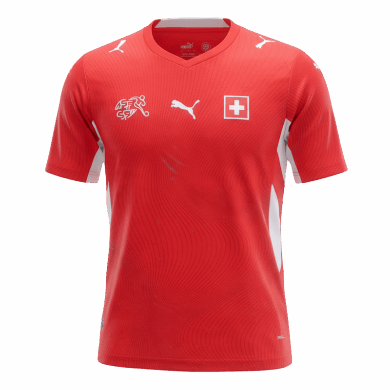 Switzerland Home Soccer Jersey World Cup 2026 Red