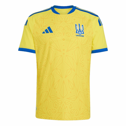 Ukraine Home Soccer Jersey World Cup 2026 Yellow