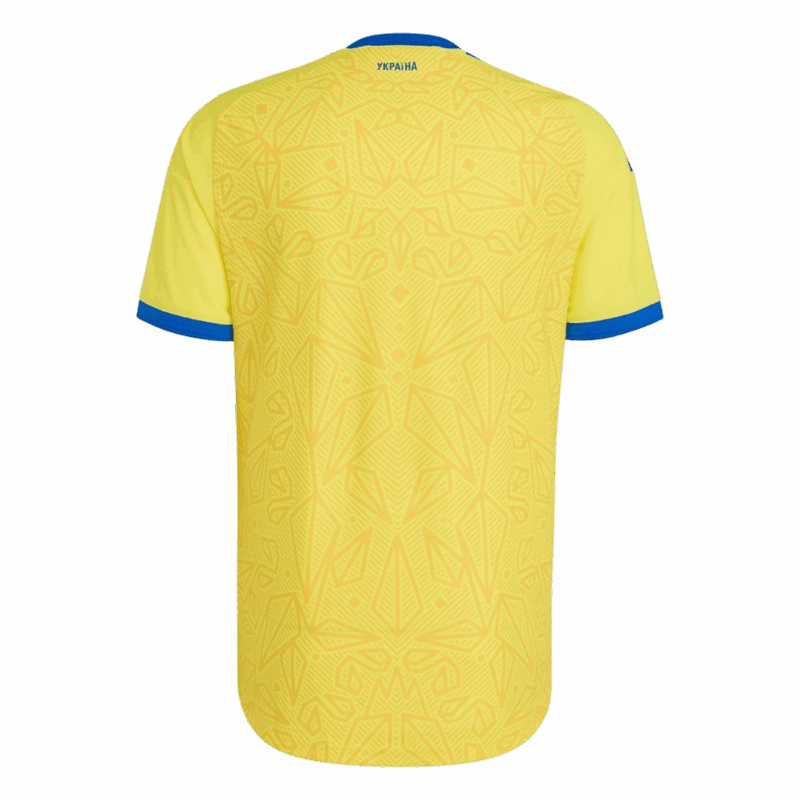 Ukraine Home Soccer Jersey World Cup 2026 Yellow