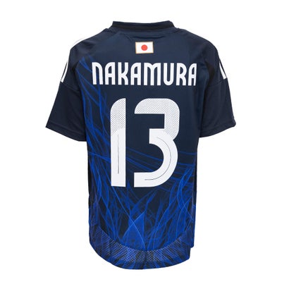アディダス キッズ サッカー日本代表 2024 ホーム レプリカ ユニフォーム #13.中村敬斗