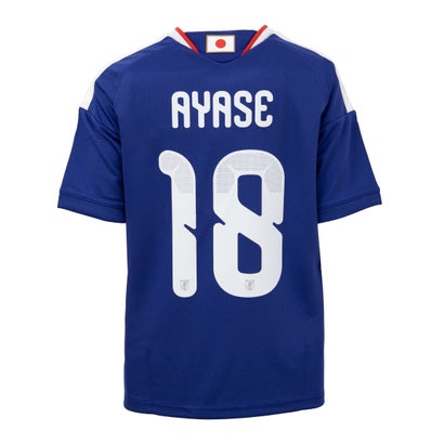 キッズ アディダス サッカー日本代表 2026 ホーム レプリカ ユニフォーム #18.上田綺世