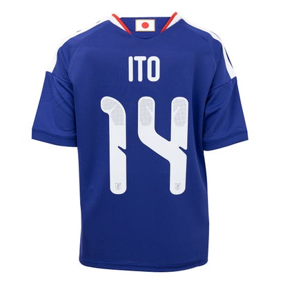 キッズ アディダス サッカー日本代表 2026 ホーム レプリカ ユニフォーム #14.伊東純也
