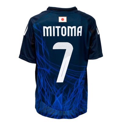 アディダス キッズ サッカー日本代表 2024 ホーム レプリカ ユニフォーム #7.三笘薫