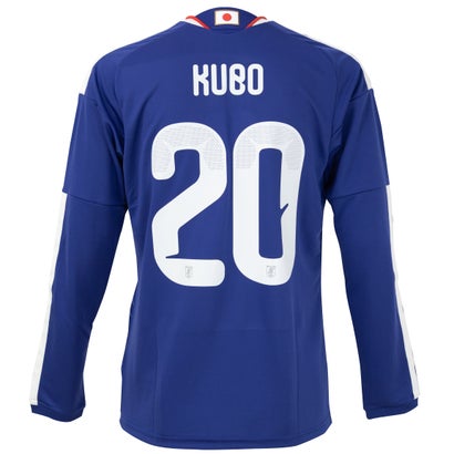 アディダス サッカー日本代表 2026 ホーム レプリカ ユニフォーム 長袖 #20.久保建英