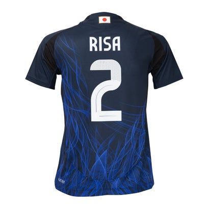 アディダス サッカー日本女子代表 2024 ホーム オーセンティック ユニフォーム 星付き #2.清水梨紗