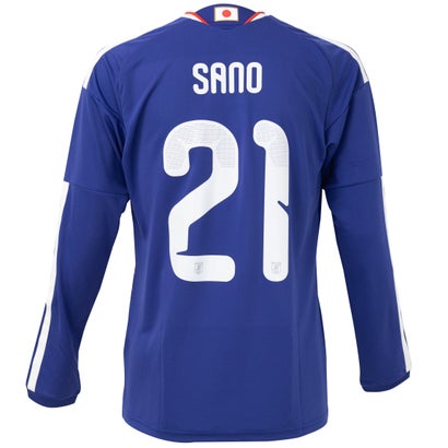 アディダス サッカー日本代表 2026 ホーム レプリカ ユニフォーム 長袖 #21.佐野海舟【予約：ご注文後1週間から10日前後でお届け】