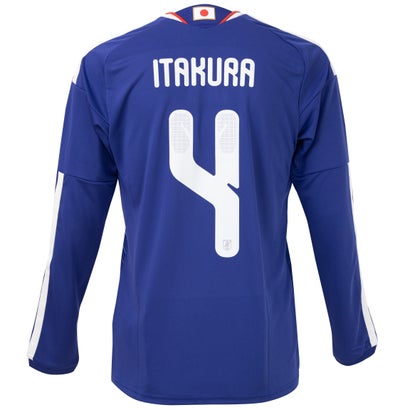 アディダス サッカー日本代表 2026 ホーム レプリカ ユニフォーム 長袖 #4.板倉滉【予約：ご注文後1週間から10日前後でお届け】