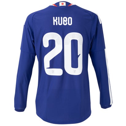 アディダス サッカー日本代表 2026 ホーム オーセンティック ユニフォーム 長袖 #20.久保建英【予約：ご注文後1週間から10日前後でお届け】