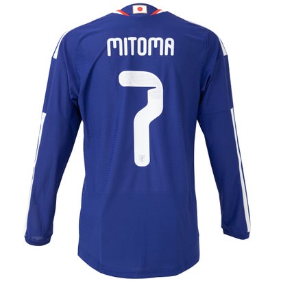 アディダス サッカー日本代表 2026 ホーム オーセンティック ユニフォーム 長袖 #7.三笘薫【予約：ご注文後1週間から10日前後でお届け】