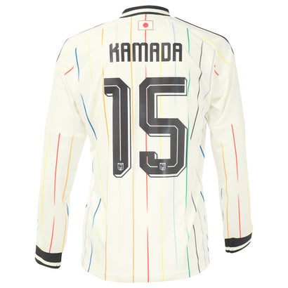 アディダス サッカー日本代表 2026 アウェイ レプリカ ユニフォーム 長袖 #15.鎌田大地