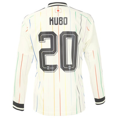 アディダス サッカー日本代表 2026 アウェイ レプリカ ユニフォーム 長袖 #20.久保建英