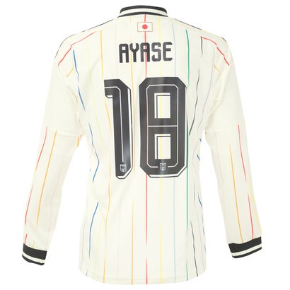 アディダス サッカー日本代表 2026 アウェイ レプリカ ユニフォーム 長袖 #18.上田綺世