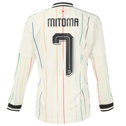 アディダス サッカー日本代表 2026 アウェイ レプリカ ユニフォーム 長袖 #7.三笘薫