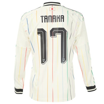 アディダス サッカー日本代表 2026 アウェイ レプリカ ユニフォーム 長袖 #17.田中碧