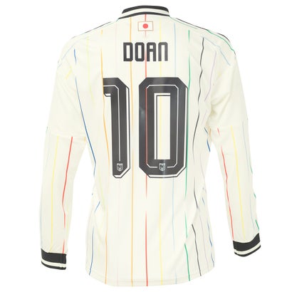 アディダス サッカー日本代表 2026 アウェイ レプリカ ユニフォーム 長袖 #10.堂安律