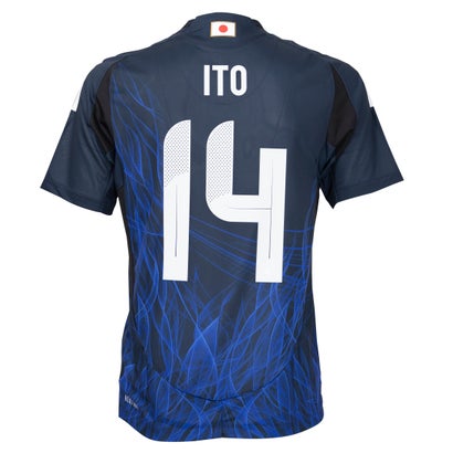 アディダス サッカー日本代表 2024 ホーム オーセンティック ユニフォーム #14.伊東純也