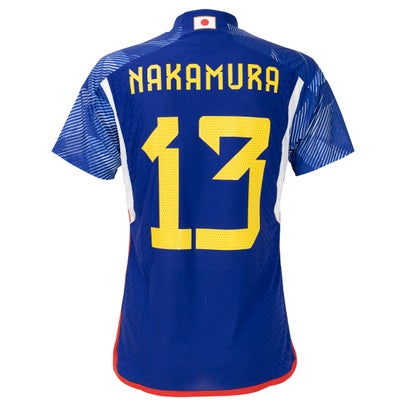 アディダス サッカー日本代表 2022 ホーム オーセンティック ユニフォーム #13.中村敬斗
